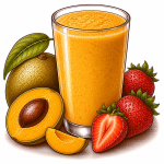 Jugo de Lúcuma con Fresa