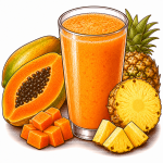 Jugo de Papaya con Piña