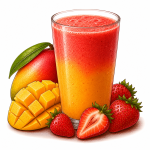 Jugo de Mango con Fresa