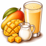 Jugo de Mango con Leche