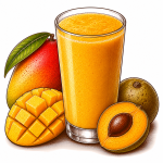Jugo de Mango con Lúcuma