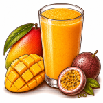 Jugo de Mango con Maracuyá