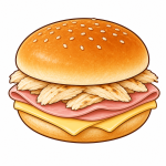 Mixto Especial (Pollo + jamón + queso)